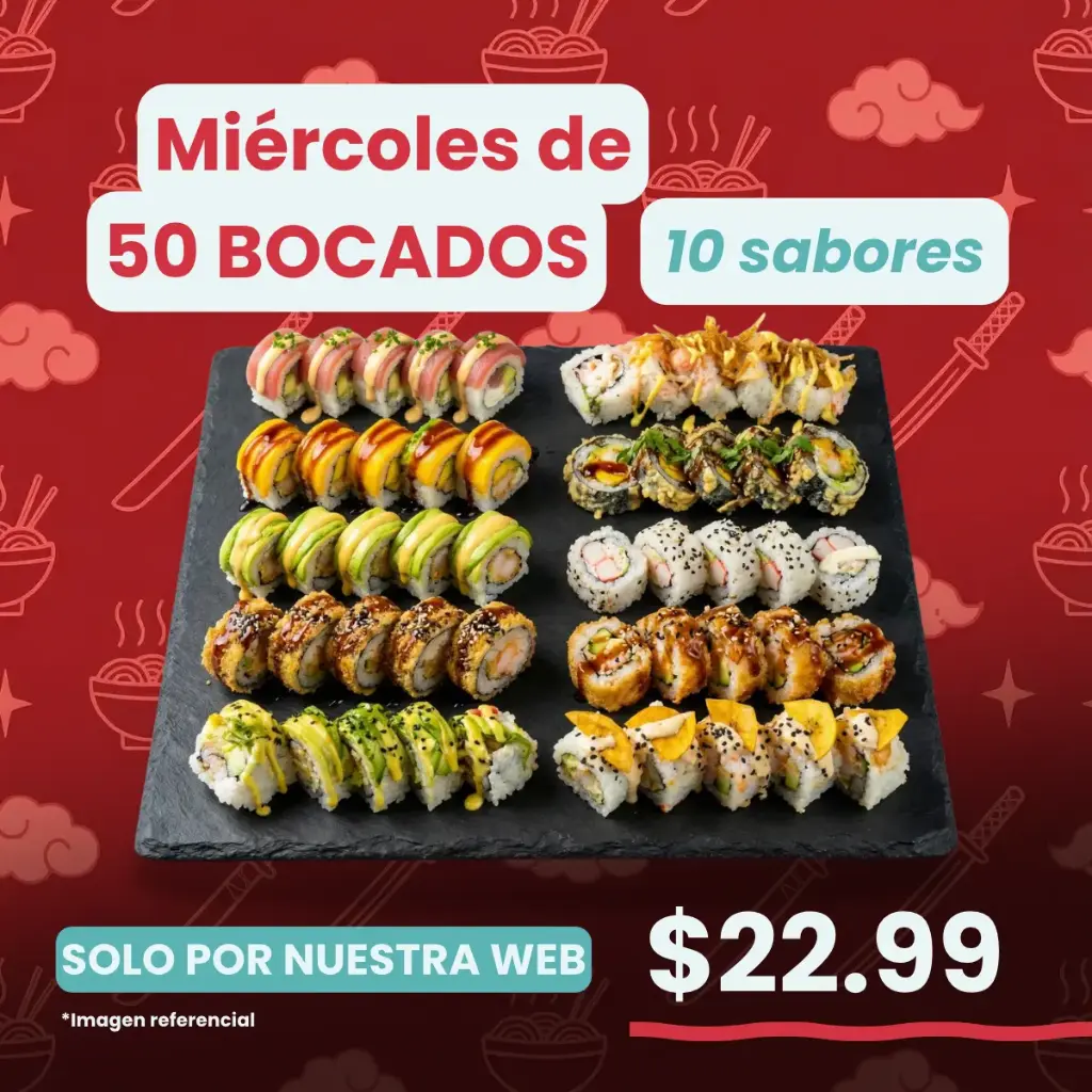 Miércoles de 50 BOCADOS