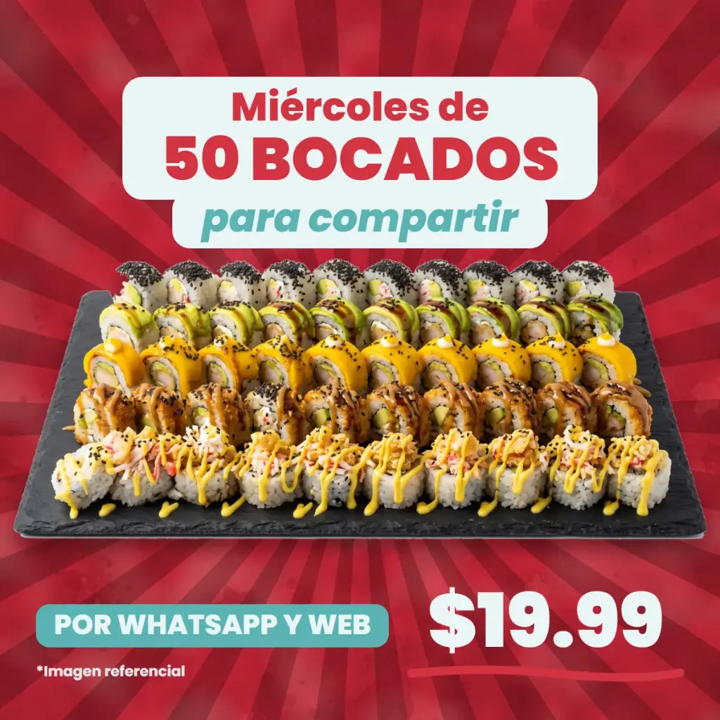Miércoles de 50 BOCADOS